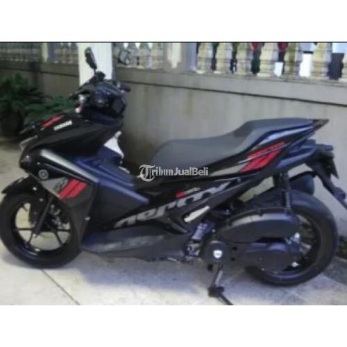 Yamaha Aerox 155 VVA Bekas Tahun 2017 Warna Hitam Barang Masih Orisinil