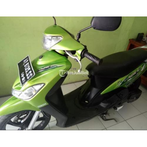 Yamaha Mio Sporty 2011 Warna Hijau Motor Bagus Pajak Panjang Surat