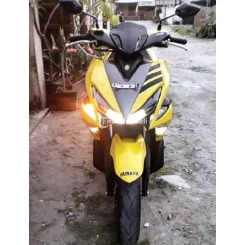 Motor Matic Bekas Gres Yamaha Aerox 155 LC Mulus Full Standard Tahun