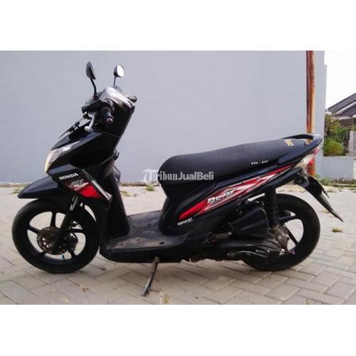 Motor Matic Murah Honda Beat PGM FI Bekas Tahun 2013 Lengkap Pajak Off