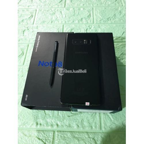 Samsung Note 8 Black Ram 6 64GG HP Bekas Fullset Mulus Normal Terawat