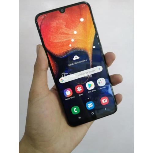 HP Samsung A50 Bekas Android Ram 4GB Murah Normal Lengkap Harga Nego Di