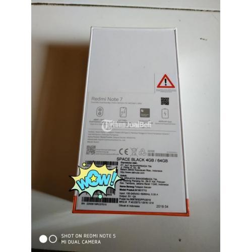 HP Redmi Note 7 Black Murah Kondisi Baru Ram 4GB Garansi 18 Bulan TAM