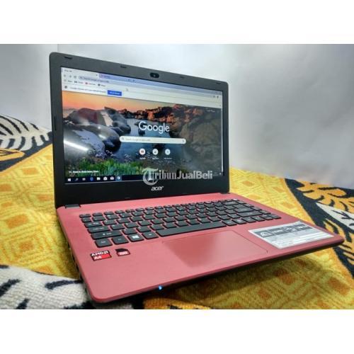 Laptop Acer Aspire Es Amd A Quadcore Cpu Bekas Mulus Segel Normal