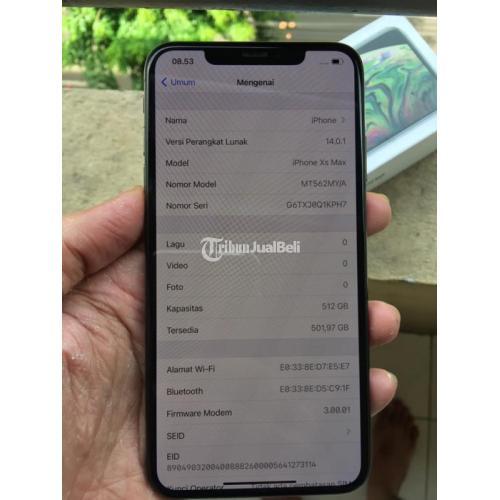 Hp Apple Bekas Iphone Xs Max Gb Mulus Fullset All Normal Harga Murah