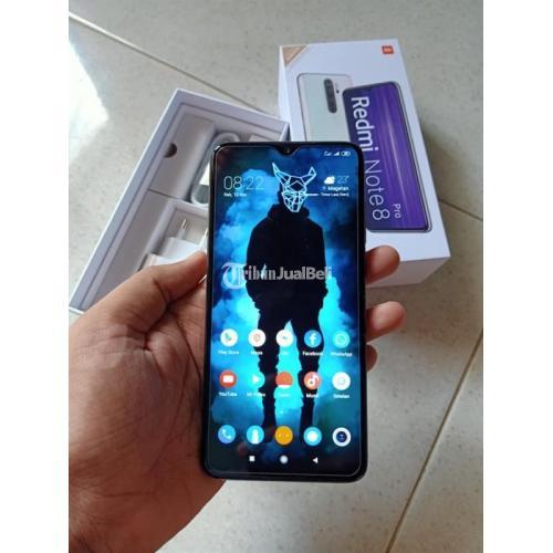 HP Xiaomi Redmi Note 8 Pro Ram 6 64GB Bekas Mulus Fullset Normal Nego