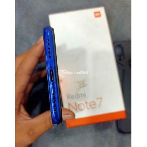 HP Xiaomi Redmi Note 7 Bekas Ram 3 32GB Fullset Mulus Nominus Segel Di