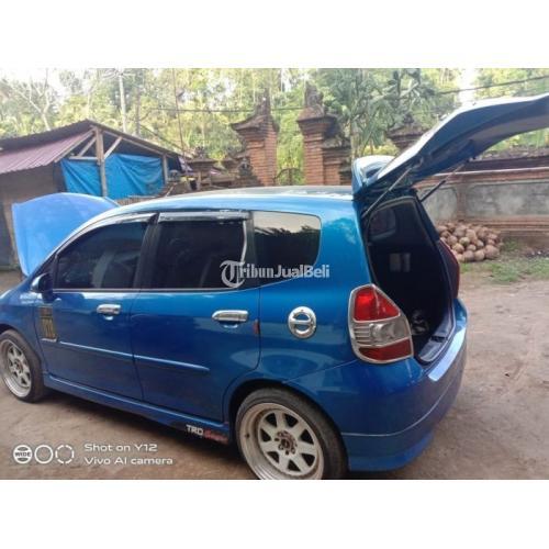 Mobil Honda Jazz Idsi 2004 AT Biru Metalik Bekas Cat Orisinil Harga