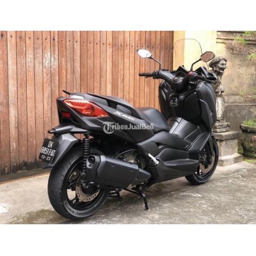 Mototr Yamaha XMAX 2018 Hitam Doff Bekas Tangan Pertama Dokumen Lengkap