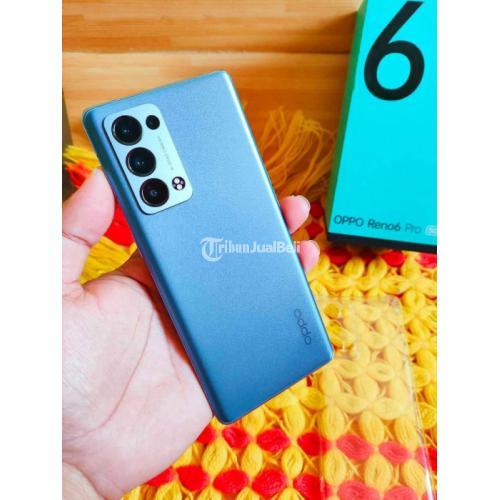 HP Oppo Reno 6 Pro 5G Ram 12 256GB NFC Second Fullset Mulus Normal Siap