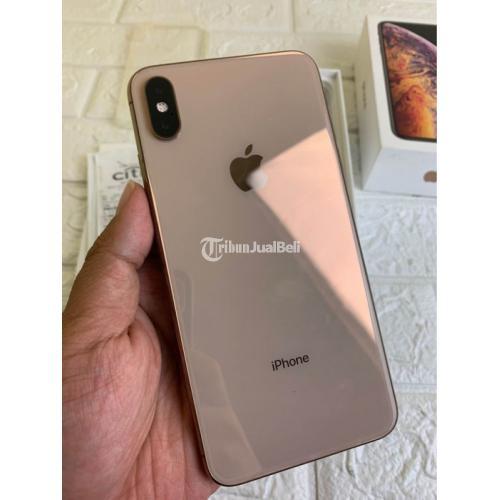 Hp Apple Iphone Xs Max Gb Gold Original Bekas Mulus Normal Fullset