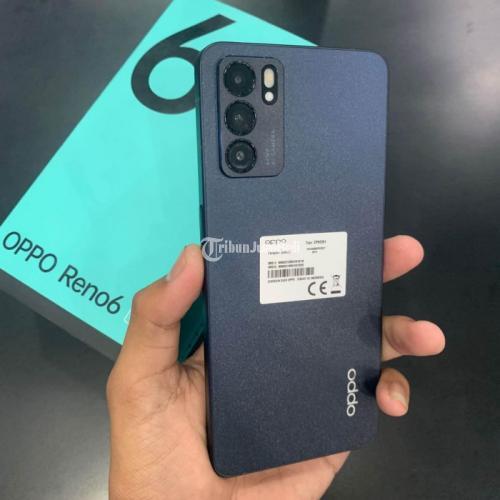 Handphone Oppo Reno G Hitam Second Fullset Ram Gb Internal Gb