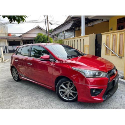 Mobil Toyota Yaris TRD Tahun 2014 Bekas Warna Merah Matic Pajak On Di