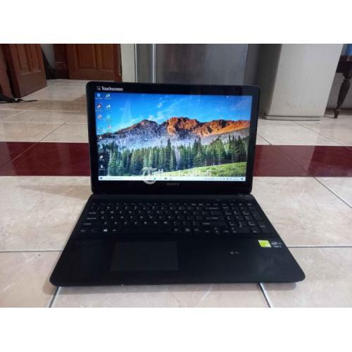 Laptop Sony Vaio Core I U Hdd Gb Ram Gb Touch Screen Bekas