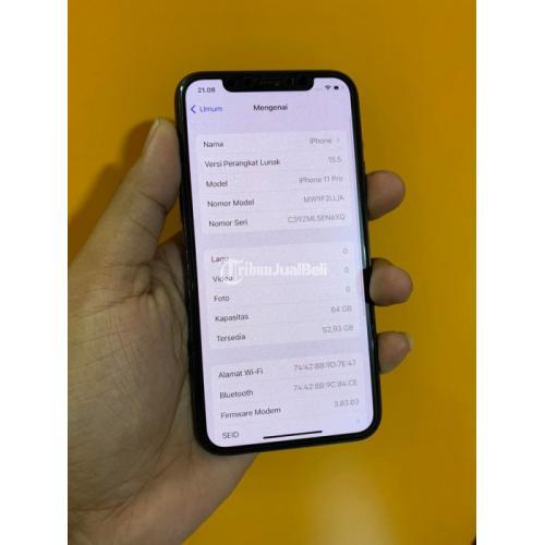 Hp Iphone Pro Gb Gre Ex Inter Fullset Imei Aman Garansi Di Solo