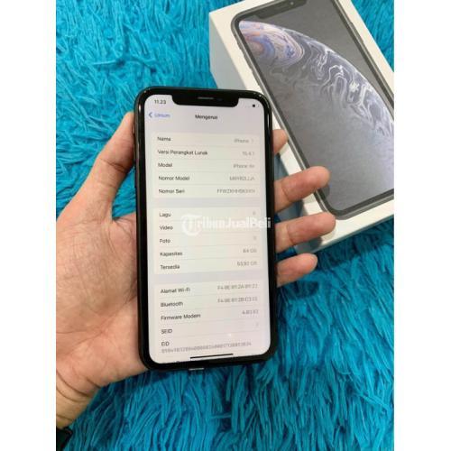 HP IPhone XR 64 GB Bekas Siap Pakai Fullset Kondisi Normal Di Semarang