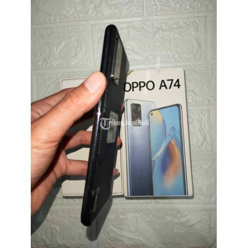 HP Oppo A74 RAM 6 GB Bekas Siap Pakai Fullset Kondisi Normal Di Blitar