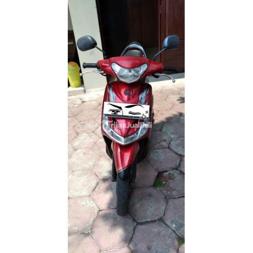 Motor Yamaha Mio Tahun 2009 Bekas Warna Merah Siap Pakai Pajak On Di