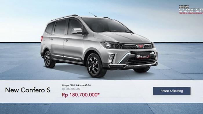 Wuling New Confero S Kena Diskon Jelang Akhir Tahun Cicilan Mulai