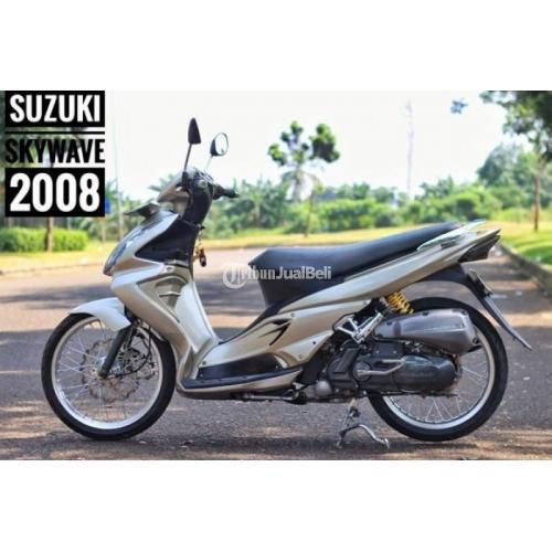 Motor Matic Suzuki Skywave Tahun 2008 Mesin Sehat BPKB Only di Jakarta