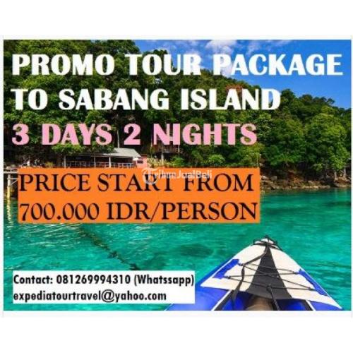 Open Trip Paket Wisata Harga Murah Tour Pulau Sabang Kilometer 0 3D2N Di Aceh - Tribunjualbeli.com