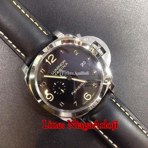 Jam Tangan Replika Panerai Luminor Marina Swiss Eta 1 1 Clone Strap Kulit Asli Di Jakarta Pusat Tribunjualbeli Com