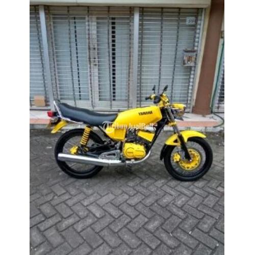 Yamaha RX King Tahun 2002 Modifikasi Repaint Kuning Surat Lengkap Plat