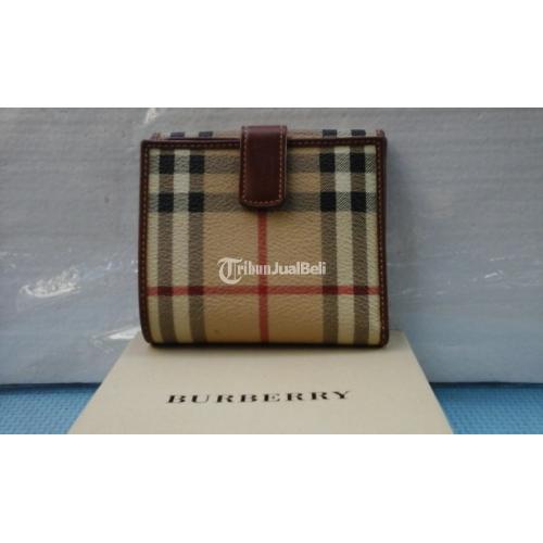 leather burberry wallet