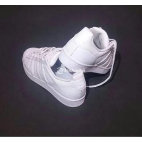 adidas superstar white harga