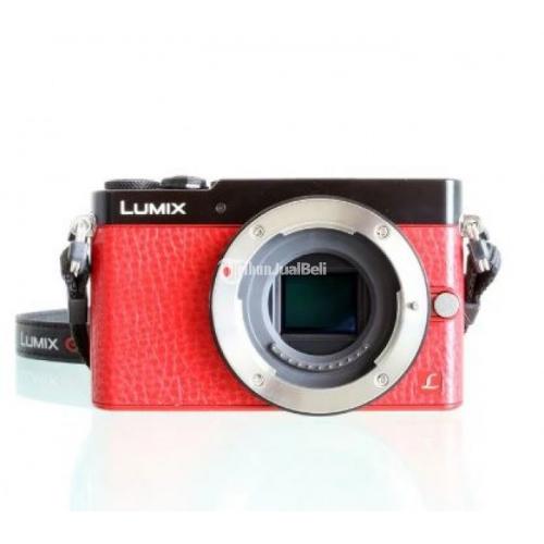 Kamera Mirrorless Lumix GM5 Merah Second Fullset Harga Murah di