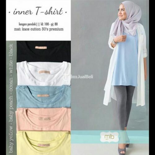 Muslimah Inner Baju Lengan Panjang Perempuan Lazada