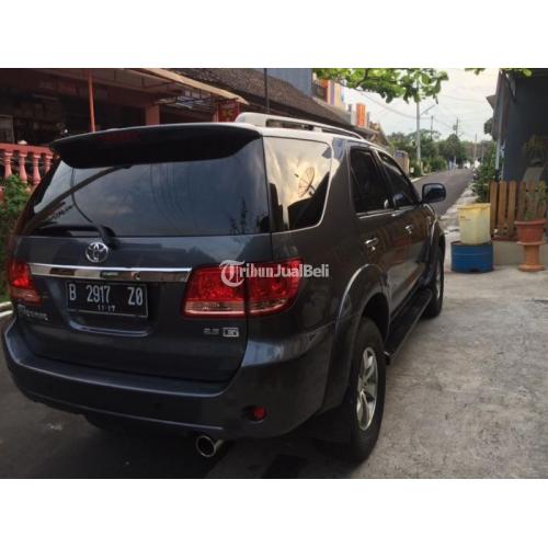 Toyota Fortuner Diesel Manual Warna Abu Abu Metalik Cat 