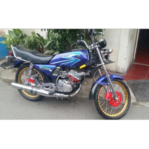 Yamaha Rx King Tahun 03 Warna Biru Modif Simpel Murah Di Bekasi Tribunjualbeli Com