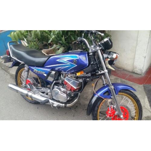 Yamaha Rx King Tahun 03 Warna Biru Modif Simpel Murah Di Bekasi Tribunjualbeli Com