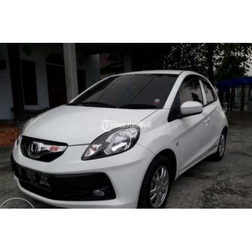 Mobil Honda Brio Satya Second Tipe E Tahun 2014 Warna Putih di Blitar 