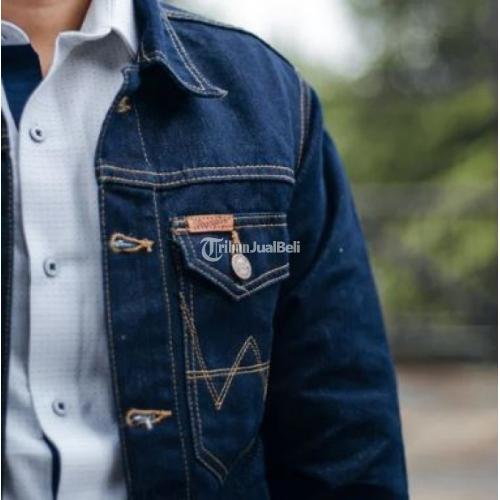 jaket denim wrangler