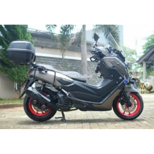 Yamaha Nmax Non Abs Warna Gun Metal Modifikasi Touring Bonus Box