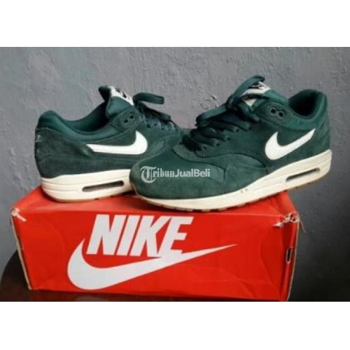 nike air max 1 suede pack green