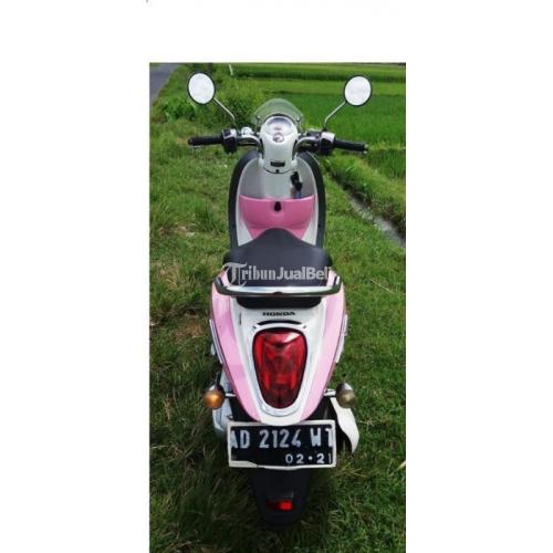 Honda Scoopy Warna Pink Tahun 2011 Barang Mulus Mesin Orisinil di