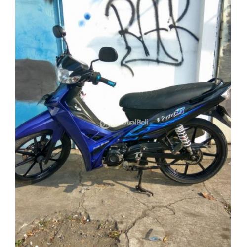 Yamaha Vega New R Tahun Muda 2008 Warna Biru Bodi Bagus Mulus Mesin Oke