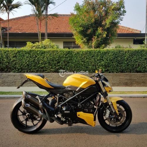 Moge Ducati Street Fighter 848 Yellow Tahun 2012 Kondisi Istimewa Di