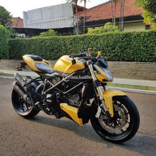 Moge Ducati Street Fighter 848 Yellow Tahun 2012 Kondisi Istimewa Di