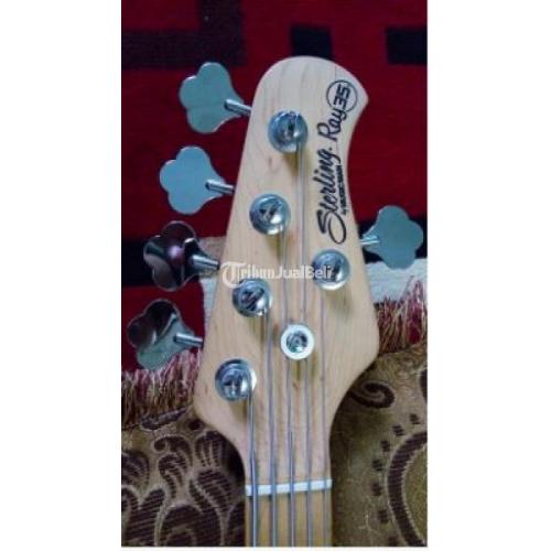 Bass Sterling Ray By Musicman Original Mii Warna Natural Bekas Mulus