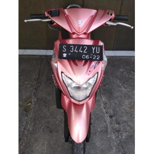 Motor Suzuki Nex 2012 Warna Pink Surat Komplit Barang Orisinil Mesin