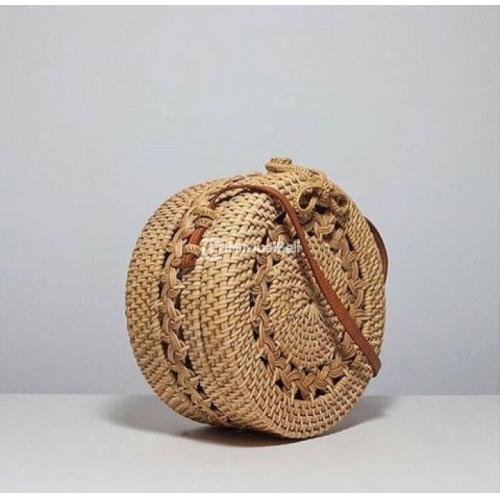 Open PO Tas Rotan Ata Bali Gendis 20cm Bahan Berkualitas Harga Murah di