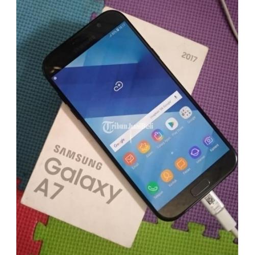 Samsung A7 2017 Fullset Normal Bagus Harga Nego Normal Lengkap Harga Nego Di Bali Tribunjualbeli Com