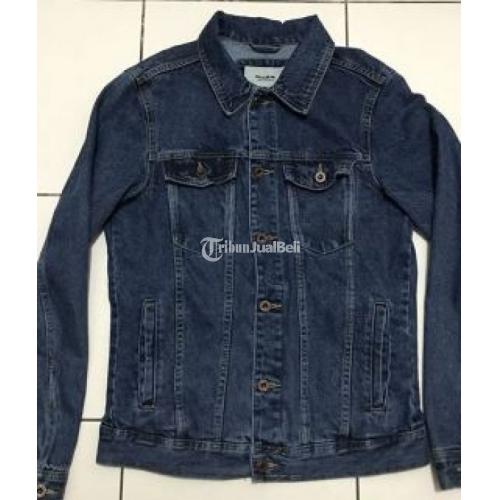 jaket denim pull and bear original