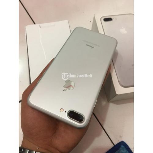 HP Iphone 7+ 32GB Bekas Warna Silver Mulus Lengkap Original No Minus Di ...