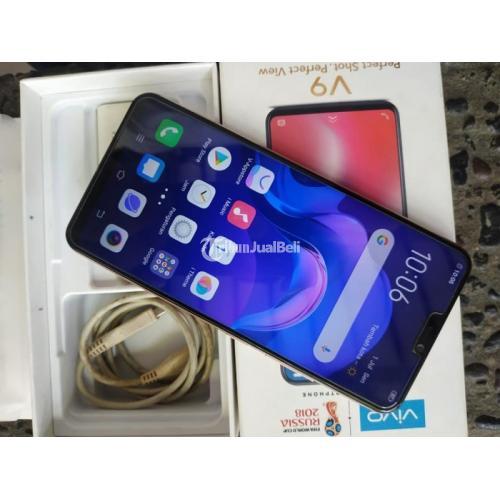 HP Vivo V9 Bekas Android Ram 4GB Murah Mulus Lengkap Normal di Gresik