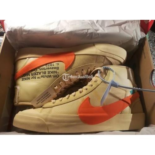 nike blazer off white harga